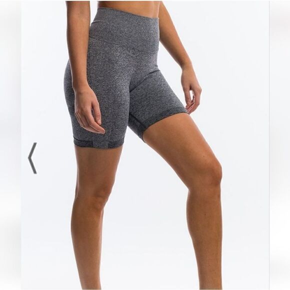 ECHT ARISE SCRUNCH AIR SHORTS Charcoal Size M - Picture 2 of 9